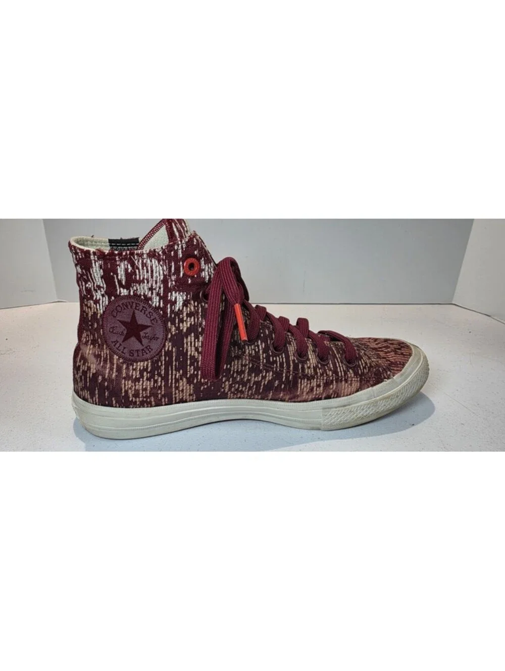 Converse Chuck Taylor All Star II High Top 153560C Burgundy Men's 9 Women's 11